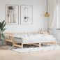 vidaXL Sofá cama nido madera maciza de pino 80x200 cm vidaXL Sofá cama nido madera maciza de pino 80x200 cm