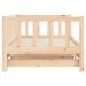 vidaXL Sofá cama nido madera maciza de pino 80x200 cm vidaXL Sofá cama nido madera maciza de pino 80x200 cm