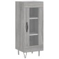 vidaXL Aparador alto madera contrachapada gris Sonoma 34,5x34x180 cm vidaXL Aparador alto madera contrachapada gris Sonoma 34,5x34x180 cm