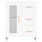 vidaXL Aparador alto madera contrachapada blanco 69,5x34x180 cm vidaXL Aparador alto madera contrachapada blanco 69,5x34x180 cm