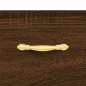 vidaXL Aparador alto madera contrachapada marrón roble 69,5x34x180 cm vidaXL Aparador alto madera contrachapada marrón roble 69,5x34x180 cm