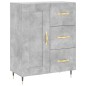 vidaXL Aparador alto madera contrachapada gris hormigón 69,5x34x180 cm vidaXL Aparador alto madera contrachapada gris hormigón 69,5x34x180 cm