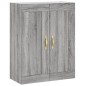 vidaXL Aparador alto madera contrachapada gris sonoma 69,5x34x180 cm vidaXL Aparador alto madera contrachapada gris sonoma 69,5x34x180 cm