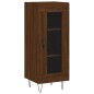vidaXL Aparador alto madera contrachapada roble marrón 34,5x34x180 cm vidaXL Aparador alto madera contrachapada roble marrón 34,5x34x180 cm