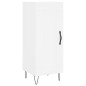 vidaXL Aparador alto madera contrachapada blanco 34,5x34x180 cm vidaXL Aparador alto madera contrachapada blanco 34,5x34x180 cm