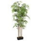 vidaXL Árbol de bambú artificial con 1095 hojas verde 150 cm vidaXL Árbol de bambú artificial con 1095 hojas verde 150 cm