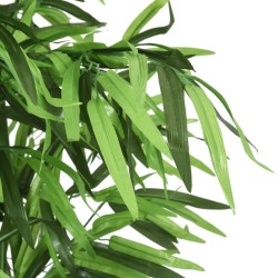 vidaXL Árbol de bambú artificial con 240 hojas verde 80 cm