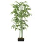 vidaXL Árbol de bambú artificial con 864 hojas verde 180 cm vidaXL Árbol de bambú artificial con 864 hojas verde 180 cm