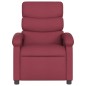 vidaXL Sillón de masaje reclinable de tela color vino tinto vidaXL Sillón de masaje reclinable de tela color vino tinto