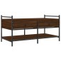 vidaXL Mesa de centro madera de ingeniería roble marrón 99x50x50 cm vidaXL Mesa de centro madera de ingeniería roble marrón 99x50x50 cm