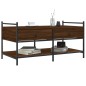 vidaXL Mesa de centro madera de ingeniería roble marrón 99x50x50 cm vidaXL Mesa de centro madera de ingeniería roble marrón 99x50x50 cm