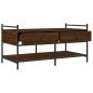 vidaXL Mesa de centro madera de ingeniería roble marrón 99x50x50 cm vidaXL Mesa de centro madera de ingeniería roble marrón 99x50x50 cm