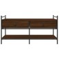 vidaXL Mesa de centro madera de ingeniería roble marrón 99x50x50 cm vidaXL Mesa de centro madera de ingeniería roble marrón 99x50x50 cm