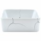 vidaXL Lavabo sobre encimera rectangular cerámica blanco 46x35,5x13 cm vidaXL Lavabo sobre encimera rectangular cerámica blanco 46x35,5x13 cm