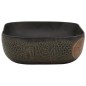 vidaXL Lavabo sobre encimera rectangular cerámica negro 48x37,5x13,5cm vidaXL Lavabo sobre encimera rectangular cerámica negro 48x37,5x13,5cm