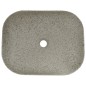 vidaXL Lavabo sobre encimera rectangular cerámica gris 48x37,5x13,5 cm vidaXL Lavabo sobre encimera rectangular cerámica gris 48x37,5x13,5 cm