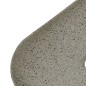vidaXL Lavabo sobre encimera rectangular cerámica gris 48x37,5x13,5 cm vidaXL Lavabo sobre encimera rectangular cerámica gris 48x37,5x13,5 cm
