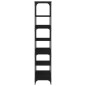 vidaXL Estantería madera de ingeniería negro 81x36x176 cm vidaXL Estantería madera de ingeniería negro 81x36x176 cm