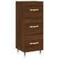 vidaXL Aparador alto madera contrachapada roble marrón 34,5x34x180 cm vidaXL Aparador alto madera contrachapada roble marrón 34,5x34x180 cm