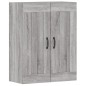 vidaXL Armarios de pared 2 uds madera de ingeniería gris Sonoma vidaXL Armarios de pared 2 uds madera de ingeniería gris Sonoma