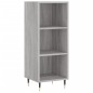 vidaXL Aparador alto madera contrachapada gris Sonoma 34,5x34x180 cm vidaXL Aparador alto madera contrachapada gris Sonoma 34,5x34x180 cm