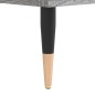 vidaXL Aparador alto madera contrachapada gris Sonoma 34,5x34x180 cm vidaXL Aparador alto madera contrachapada gris Sonoma 34,5x34x180 cm