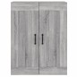 vidaXL Armarios de pared 2 uds madera de ingeniería gris Sonoma vidaXL Armarios de pared 2 uds madera de ingeniería gris Sonoma