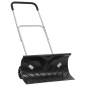 vidaXL Pala de nieve con mango extensible lámina de acero negro 66 cm vidaXL Pala de nieve con mango extensible lámina de acero negro 66 cm