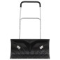 vidaXL Pala de nieve con mango extensible lámina de acero negro 66 cm vidaXL Pala de nieve con mango extensible lámina de acero negro 66 cm