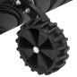 vidaXL Pala de nieve con mango extensible lámina de acero negro 66 cm vidaXL Pala de nieve con mango extensible lámina de acero negro 66 cm