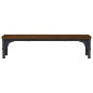 vidaXL Soporte de pantalla madera ingeniería marrón roble 55x23x14 cm vidaXL Soporte de pantalla madera ingeniería marrón roble 55x23x14 cm