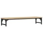 vidaXL Soporte de pantalla madera ingeniería roble Sonoma 85x23x15,5cm vidaXL Soporte de pantalla madera ingeniería roble Sonoma 85x23x15,5cm