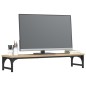 vidaXL Soporte de pantalla madera ingeniería roble Sonoma 85x23x15,5cm vidaXL Soporte de pantalla madera ingeniería roble Sonoma 85x23x15,5cm
