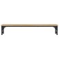 vidaXL Soporte de pantalla madera ingeniería roble Sonoma 85x23x15,5cm vidaXL Soporte de pantalla madera ingeniería roble Sonoma 85x23x15,5cm