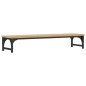 vidaXL Soporte de pantalla madera ingeniería roble Sonoma 85x23x15,5cm vidaXL Soporte de pantalla madera ingeniería roble Sonoma 85x23x15,5cm