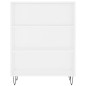 vidaXL Aparador alto madera contrachapada blanco 69,5x34x180 cm vidaXL Aparador alto madera contrachapada blanco 69,5x34x180 cm