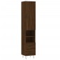 vidaXL Aparador alto madera contrachapada roble marrón 34,5x34x180 cm vidaXL Aparador alto madera contrachapada roble marrón 34,5x34x180 cm