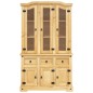 vidaXL Aparador Corona madera maciza pino mexicano 112x43x196 cm vidaXL Aparador Corona madera maciza pino mexicano 112x43x196 cm