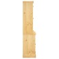 vidaXL Aparador Corona madera maciza pino mexicano 112x43x196 cm vidaXL Aparador Corona madera maciza pino mexicano 112x43x196 cm