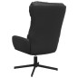 vidaXL Sillón de relax de cuero sintético negro vidaXL Sillón de relax de cuero sintético negro