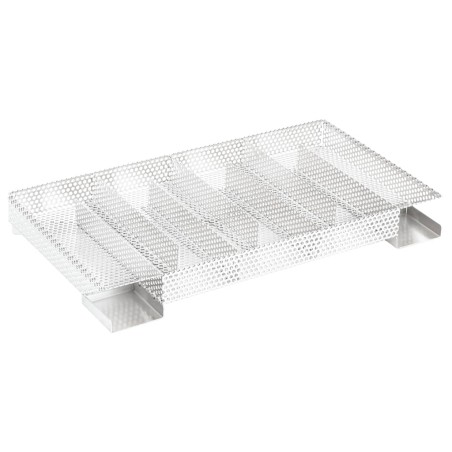 vidaXL Generador de humo frío 8 cámaras acero inoxidable 35 cm