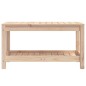 vidaXL Banco de jardín madera maciza de pino 82,5x35x45 cm vidaXL Banco de jardín madera maciza de pino 82,5x35x45 cm