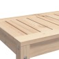 vidaXL Banco de jardín madera maciza de pino 82,5x35x45 cm vidaXL Banco de jardín madera maciza de pino 82,5x35x45 cm