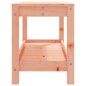 vidaXL Banco de jardín madera maciza de abeto Douglas 82,5x35x45 cm vidaXL Banco de jardín madera maciza de abeto Douglas 82,5x35x45 cm