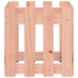 vidaXL Jardinera con diseño de valla madera maciza Douglas 40x40x40 cm vidaXL Jardinera con diseño de valla madera maciza Douglas 40x40x40 cm