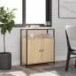 vidaXL Aparador de madera de ingeniería roble Sonoma 70x30x80 cm vidaXL Aparador de madera de ingeniería roble Sonoma 70x30x80 cm