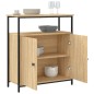 vidaXL Aparador de madera de ingeniería roble Sonoma 70x30x80 cm vidaXL Aparador de madera de ingeniería roble Sonoma 70x30x80 cm