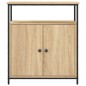 vidaXL Aparador de madera de ingeniería roble Sonoma 70x30x80 cm vidaXL Aparador de madera de ingeniería roble Sonoma 70x30x80 cm