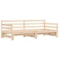 vidaXL Sofá cama nido madera maciza de pino 80x200 cm