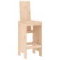 vidaXL Set de mesa y taburetes altos 3 piezas madera maciza de pino vidaXL Set de mesa y taburetes altos 3 piezas madera maciza de pino